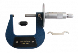 Микрометр Листовой МЛ-50 25-50 мм (0,01) тип А "CNIC" (Шан 446-110А) Н-50мм